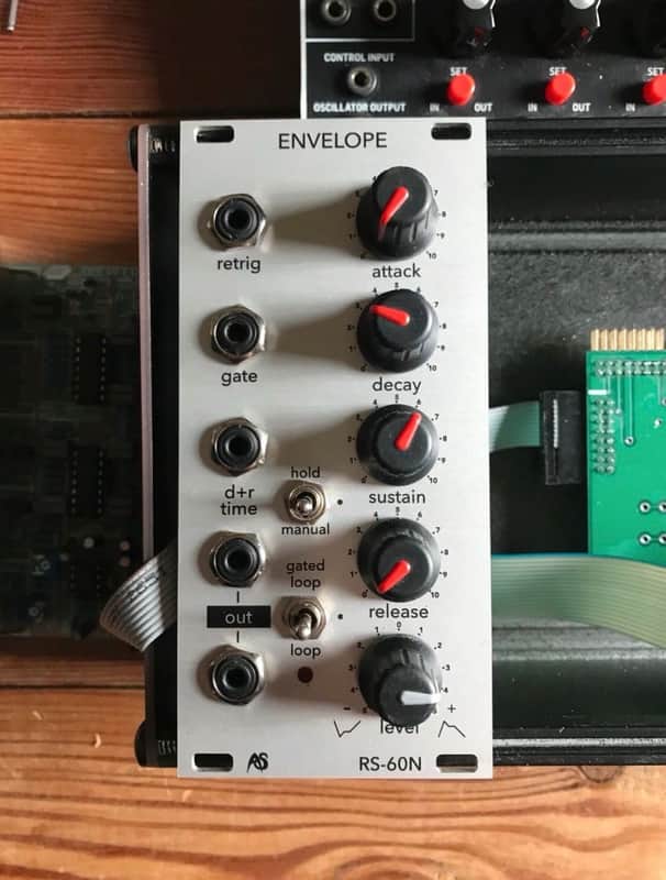 Analogue Systems RS-60N ADSR Envelope Eurorack Doepfer 2020 - silver image 1