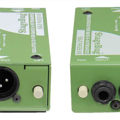 Radial StageBug SB-2 Transformer Isolated Passive Direct Box DI w/ Mic Cable image 7