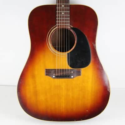 1968 Vintage Gibson J45 ADJ Sunburst Finish 1960s Kalamazoo USA +OHSC image 3