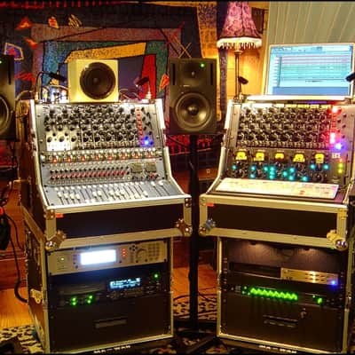 Custom made Helios / Neve / API / Shadow Hills - 16 channel portable mixer image 4