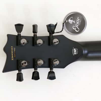 ESP E-II Eclipse QM Tiger Eye Sunburst Guitar B-Stock 6435 image 7