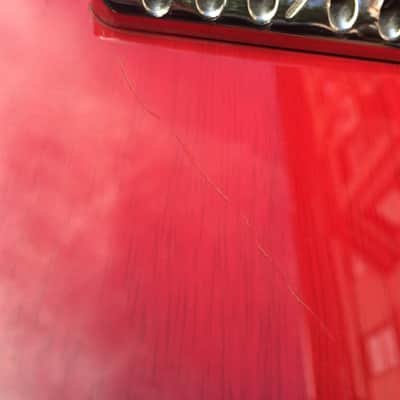 Fender Elite Stratocaster 1983 Transparent Red Burst image 12