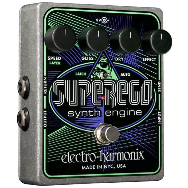 Electro Harmonix Superego Synth Engine Guitar Effects Pedal image 1