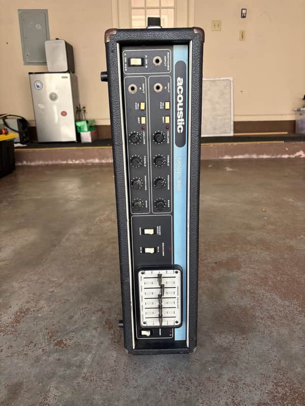Acoustic Model 320 300W Bass Head - Late ‘70s - Early ‘80s image 1