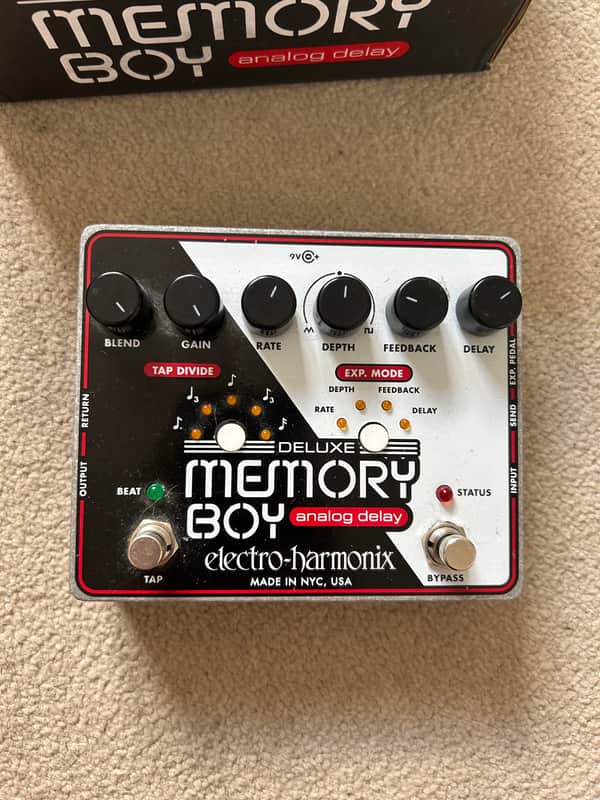 Electro-Harmonix Deluxe Memory Boy Tap Tempo Analog Delay