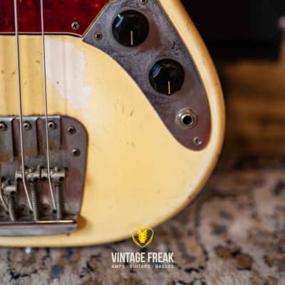 Fender Mustang Bass 1967 - Olympic White image 4