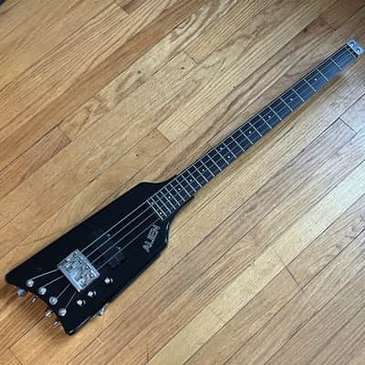 Hondo Alien Headless Electric Bass Guitar 1980s image 4