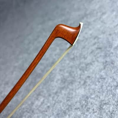 Handmade 4/4 Violin Bow 60g Ebony Frog Silver Mounted image 6