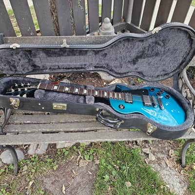 Gibson Les Paul Studio 2002 - Blue Teal Flip Flop image 1