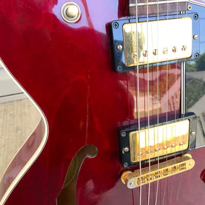 Gibson ES-135 - 2002 - Wine Red w/ Original Case. image 18