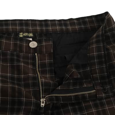 Adeline Street Brown Plaid Trousers Owned by Mike Dirnt image 3