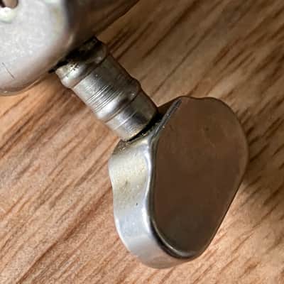 Single 1960s Burns Van Ghent Guitar Machine Head Tuner Bass side Eko Vox Gretsch image 4