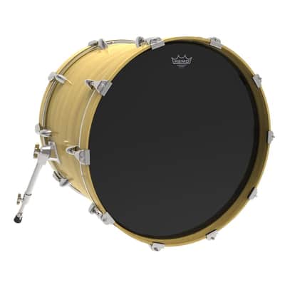 Remo Powerstroke P3 Ebony Bass 22" Drum Head image 2
