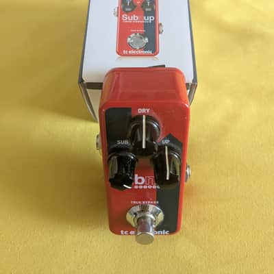 TC Electronic Sub N' Up Mini Octaver 2017 - Present - Red image 2