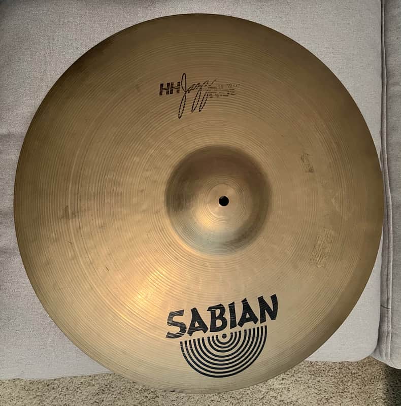 Sabian 20" HH Hand Hammered Jazz Ride Cymbal image 1