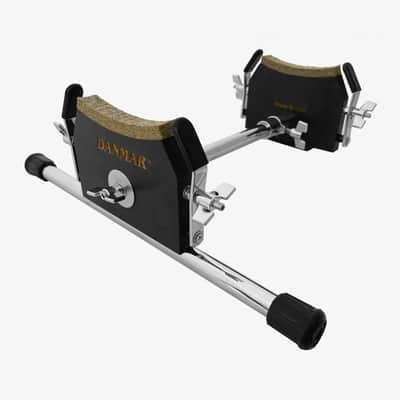 Danmar Floor Tom to Kick Conversion Riser Black image 1