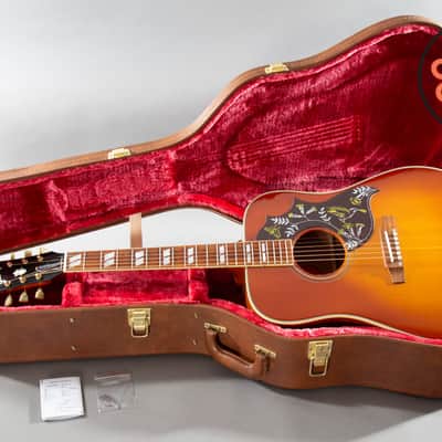 2024 Gibson Hummingbird Original Heritage Cherry Sunburst Acoustic OHSC image 2