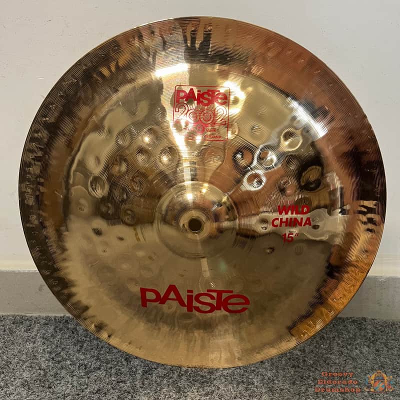 RARE!! Paiste 2002 15” Wild China Cymbal image 1