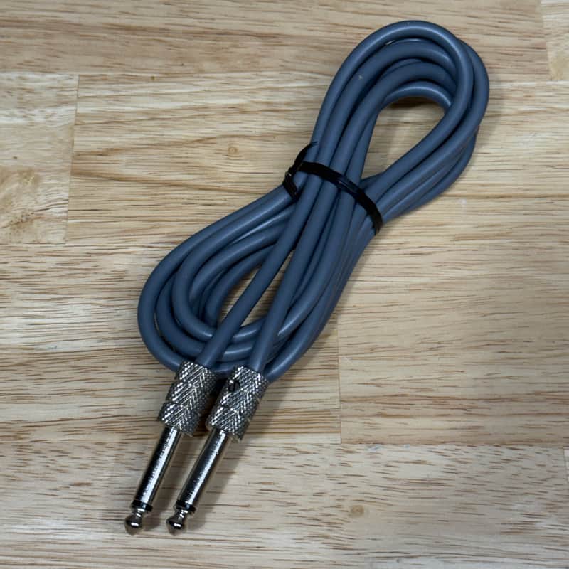 Fender American Vintage Instrument Cable Strat Tele Guitar Cord Case Candy Gray image 1