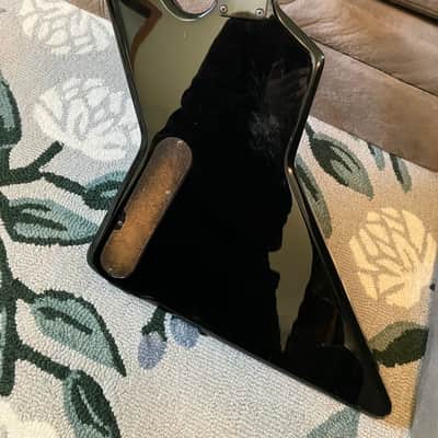 Greco Guitar Device with Kahler MTX-85 Explorer 1985 - Black image 8