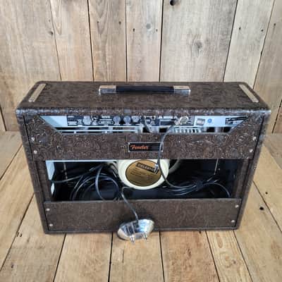 Fender 65 Deluxe Reverb Limited Edition Western 2025 With Cover Model # PR 239 - Brown Western image 9