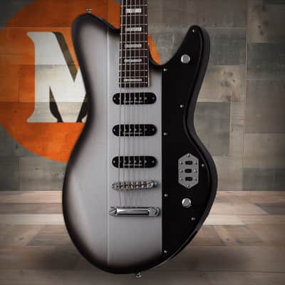 Schecter Robert Smith UltraCure VI Electric Guitar - Silver Burst Pearl (363) image 1