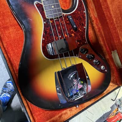 1966 Fender Jazz w/body cover image 13