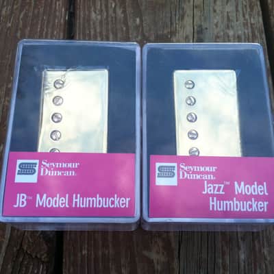 Seymour Duncan JB Jazz Hot Rodded Pickup Set Humbucker SH-4 SH-2n Gold image 4