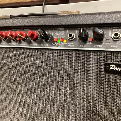 Fender Power Chorus 2-Channel 2 x 65-Watt 2x12" Stereo Solid State Guitar Combo 1989 - 1992 - Black image 2