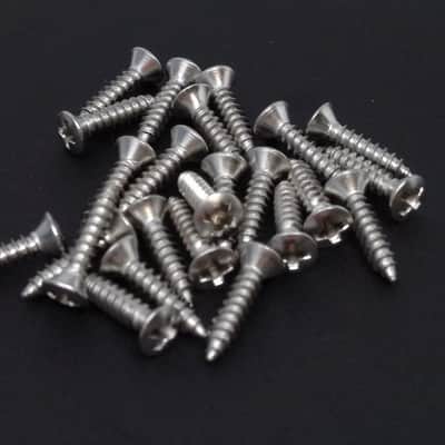 True Custom Shop® 24pk Stainless Steel Pickguard Screws for Fender Telecaster, Stratocaster & More