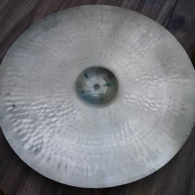 Zildjian Avedis 17" 2nd stamps - Hi Hats or Crash-Ride cymbals - 1930's or 1940's - 1040/1270 g - Brilliant - born together pair image 18