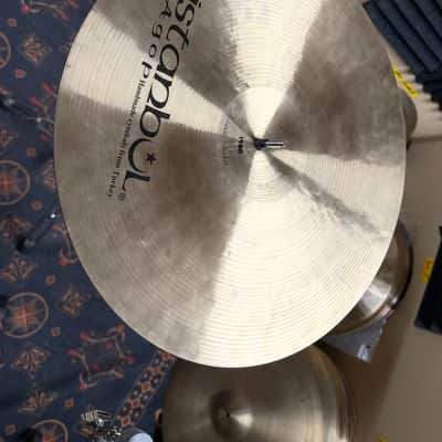 Istanbul Agop Mel Lewis 18” ride cymbal 1488 grams excellent image 8