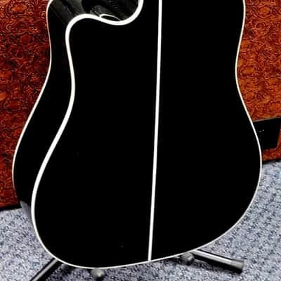 2025 Takamine GD38CE 12-String Dreadnought Acoustic-Electric Guitar! Gloss Black! VERY NICE!!! image 5