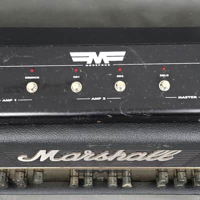 Marshall MF350 Mode Four 350-Watt Hybrid Guitar Amp Head 2000s - Black image 3