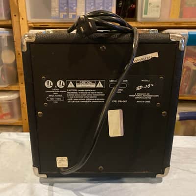 Squier SP10 1x6" 10w Guitar Combo Amp 2010s - Black image 3