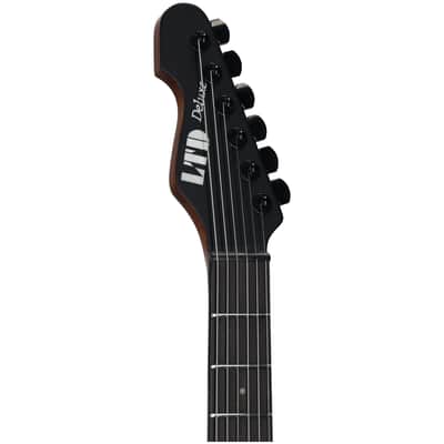 ESP LTD Deluxe SN-1 HT Electric Guitar, Black Blast image 7