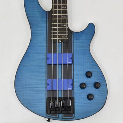Schecter C-4 GT Bass Trans Blue B-Stock 2781 image 2