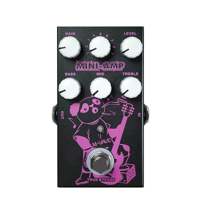 Pre-amp Simulation Effect Pedal 9 Classic Amp Effects 3 Band EQ image 1