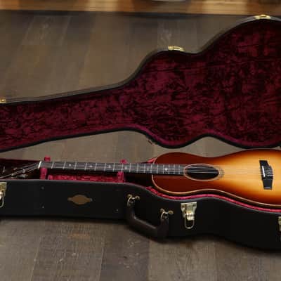 Unplayed! 2019 Taylor 712e-N 12 Fret Nylon Acoustic Guitar Sunburst + OHSC image 21