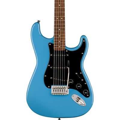 Squier by Fender Sonic Stratocaster Electric Guitar, California Blue image 5