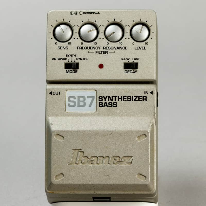 Ibanez SB7 Synthesizer Bass 1990s - Silver image 1