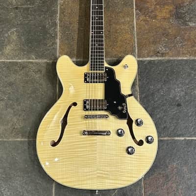 Guild Newark St. Collection Starfire IV ST Maple Natural Flame image 1