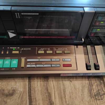 Aiwa  WX220 - double tape deck with double speed - partially tested Bild 4