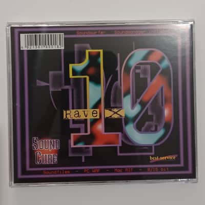 Best Service Sound Cube Vol 10 Rave X Sample CD Wav Aiff image 3