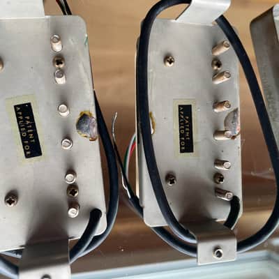 Sheptone PAF-Style Humbuckers — Early Production Set (Zebra, 4-Conductor) image 3