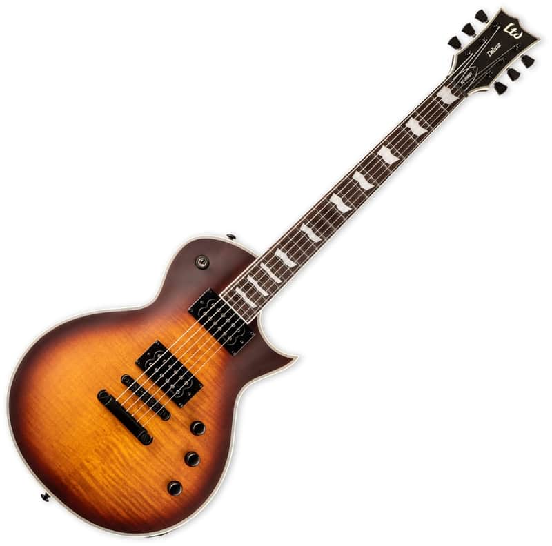 ESP LTD EC-1000T CTM FM Guitar Tobacco Sunburst Satin B-Stock image 1