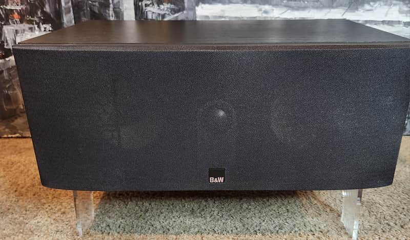 Bowers & Wilkins Bowers & Wilkins HTM62 compact 2-way center channel speaker 2015 - Black image 1
