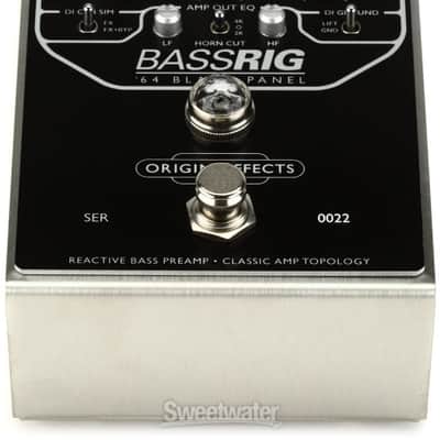 Origin Effects BassRig '64 Black Panel Bass Preamp Pedal (BASSRIG64d1) image 7