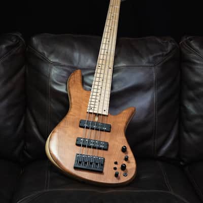Fodera Emperor 5 Standard Special Figured Redwood 2025 (9,55 Lbs.) image 1
