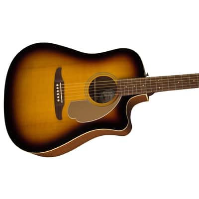 Fender Redondo Player WN Sunburst - Acoustic Guitar image 4